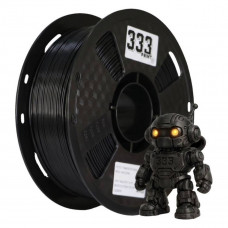 Філамент 333PRINT PETG чорний 1.75 мм, 1 кг — пластик для 3D-принтера